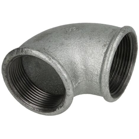 Raccord en fonte malléable coude 1 1/2’’ FF/FF