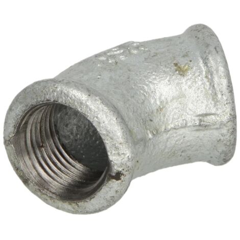 Raccord en fonte malléable coude 2’’ FF/FF