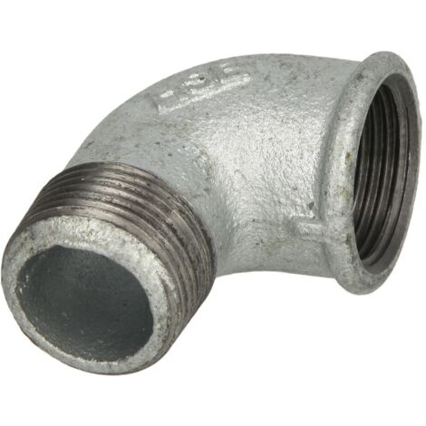 Raccord en fonte malléable coude 3’’ FF/FM