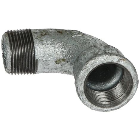 Raccord en fonte malléable coude court 3/4’’ FF/FM
