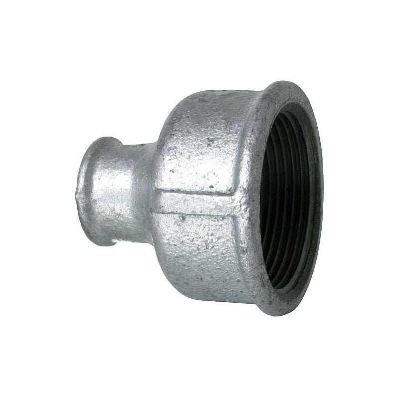 Banyo - Raccord en fonte malleable galva Nr.240 manchon de reduction diam. 2 1/2' x 1 1/2'