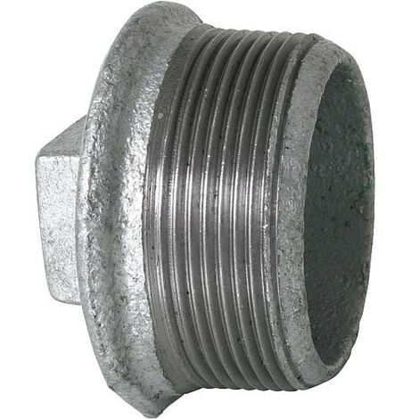 Raccord en fonte malleable galva Nr.290 cache-vis diam. 1 1/2"