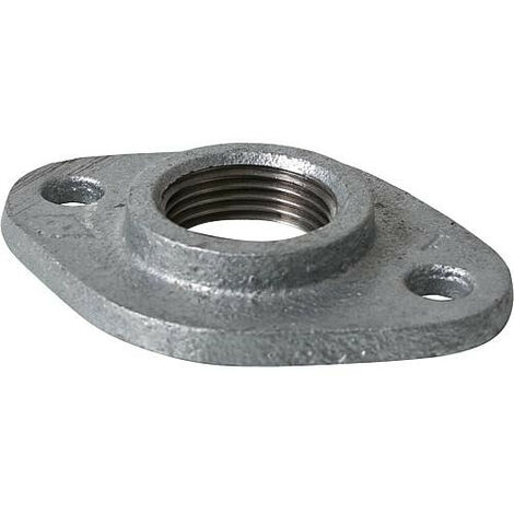 Raccord en fonte malleable galva Nr.320 Bride filetee diam. 3/4"