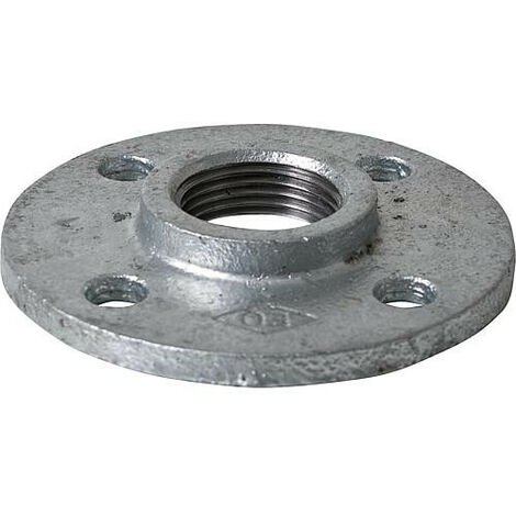 Raccord en fonte malleable galva Nr.321 Bride filetee diam. 1 1/2"