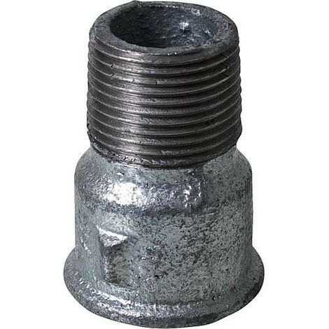 Raccord en fonte malleable galva Nr.526 Rallonge diam. 1/2" x 50
