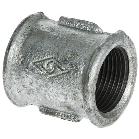 Raccord en fonte malléable manchon 3/4’’ FF/FF
