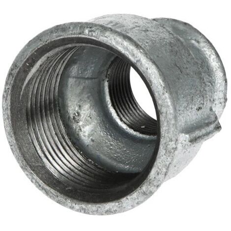 Raccord en fonte malléable manchon réduit 1 1/4’’ x 3/4’’ FF/FF