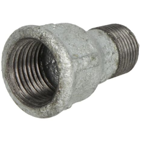 Raccord en fonte malléable manchon réduit 1/2’’ x 3/8’’ FF/FM