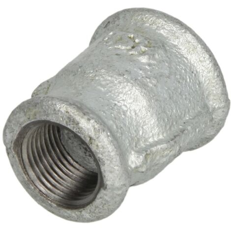 Raccord en fonte malléable manchon réduit 3/4’’ x 3/8’’ FF/FF
