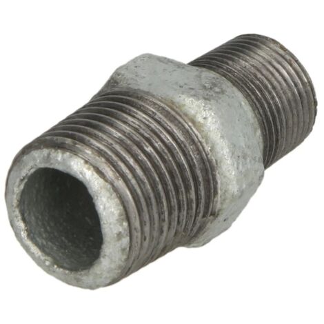 Raccord en fonte malléable nipple réduit 1’’ x 3/4’’ FM/FM