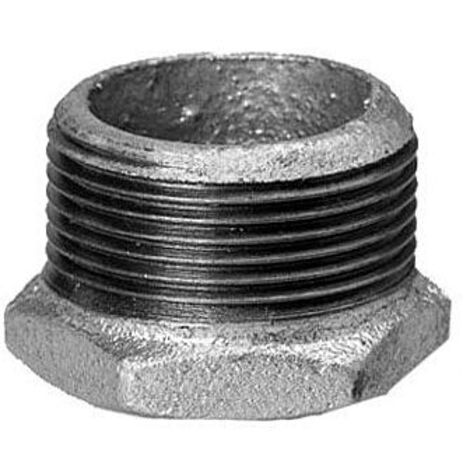 Raccord en fonte malléable réduction 1 1/2’’ x 1 1/4’’ FM/FF