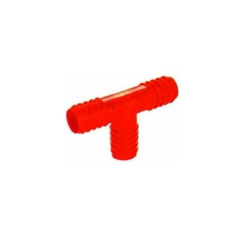 Raccord en plastique conique en T