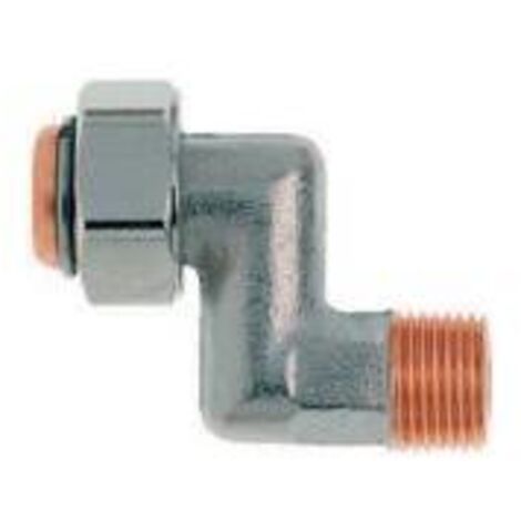 Raccord en S 1/2'' FM et écrou à chapeau 3/8''