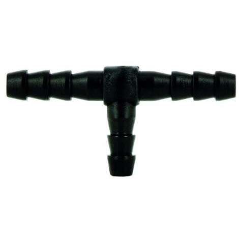 Raccord en T pour durite Ø 8mm