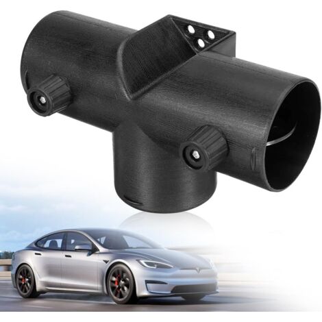 Raccord En T Pour Gaine De Chauffage - 75 Mm - Pour Systèmes De Chauffage Autonome Automobile - Avec 2 Vannes Réglables - 1 Pièce