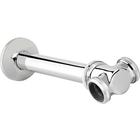 Raccord en T pour raccordement de 2 siphons de lavabo 1 1/4" x 1 1/2" x 1 1/4"
