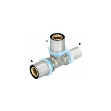 Raccord en Té - A sertir - 26x3 - 20x2 - RBM - 8512620