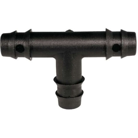 Raccord en Té pour Goutte À Goutte Ø16mm Cannelé Par 2 pièces - RAIN