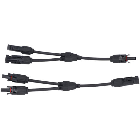 Raccord en Y en Laiton PPO pour Panneaux Solaires, Connecteur 3 Voies 2 en 1 pour Batterie 1000V