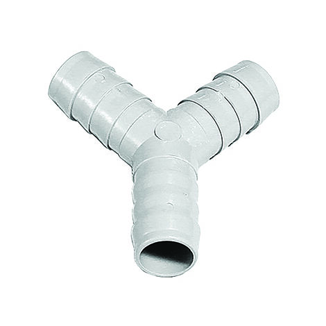 RACCORD EN Y POUR TUYAUX D'ÉVACUATION DE LAVE-LINGE Dimensions : 21 x 21 x 21 mm