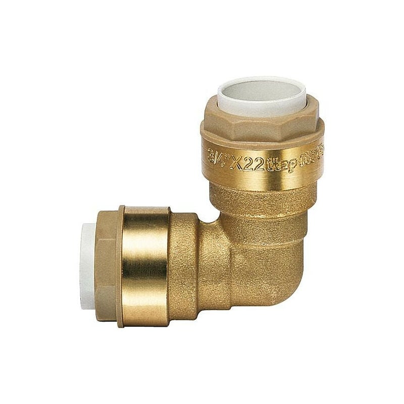 Itap - Raccord à enclipser fit coude, 90°,femelle/femelle,28mm