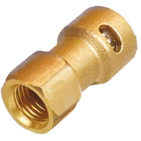 Raccord enfichable 1/4" SAE F x 1/4 - Laiton à haute étanchéité pour tubes en pouces
