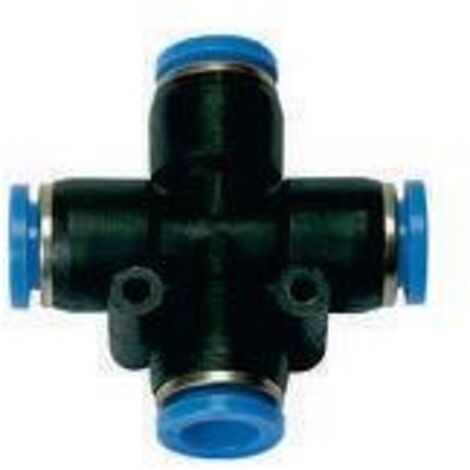 Raccord enfichable X Blaue Serie 10 mm L1 27,9 mm