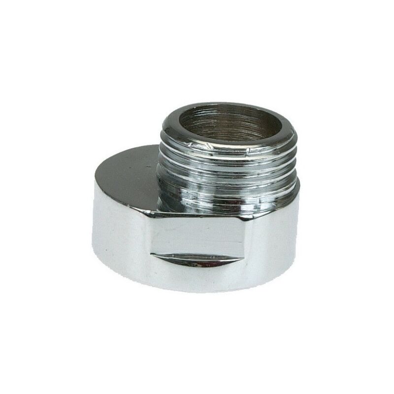 Garis - Raccord excentré 5mm m 15x21 f 15x21 chromé - dumont - D44502C