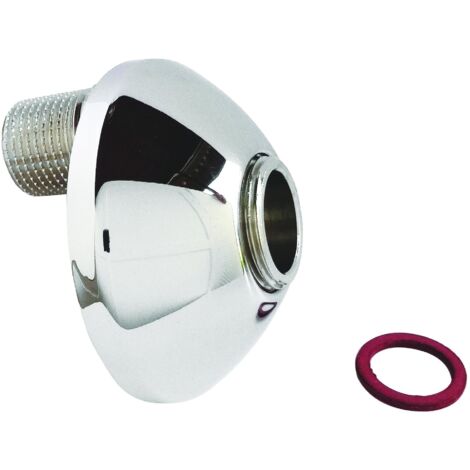 Raccord excentré chromé 15/21-20/27 11,5mm