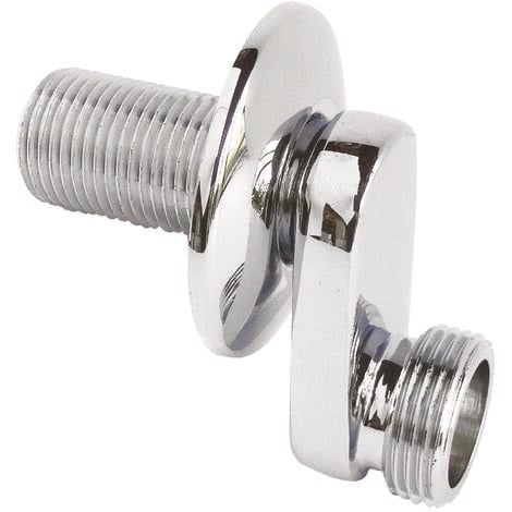 AYOR Raccord mural contre coudé M12/17 - M20/27 32mm rosace