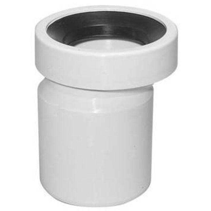 Raccord excentrique blanc pour toilette htsk Valsir