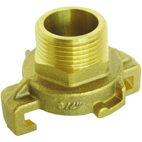 Raccord express cannelé Mâle 1/2" - Joint intégré