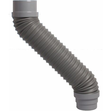 Raccord extensible évacuation MULTICOUDE - Extensible 190 à 290 mm - Ø 40 mm Femelle/Femelle