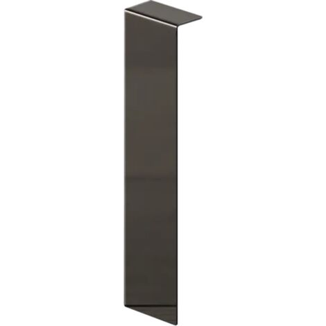 Raccord FCI pour plinthes FC acier 6cm x 2cm x 1cm - noir poli