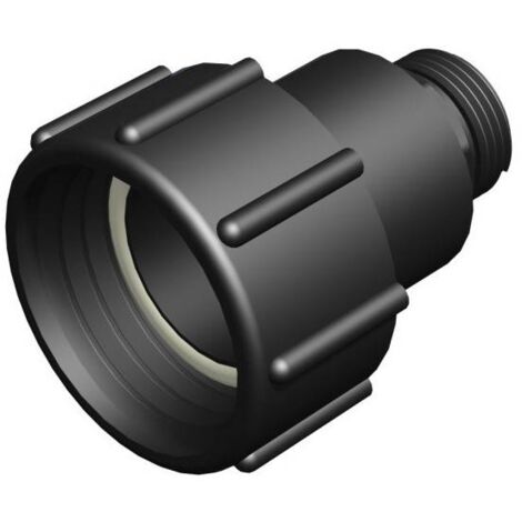 Raccord femelle 2" S60x6 avec écrou tournant - male 1" pas gaz