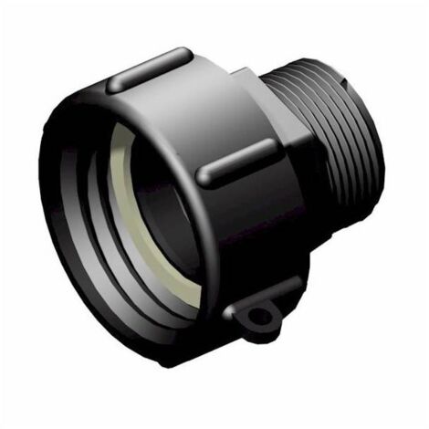 Raccord femelle 2" S60x6 - male 1-1/4" pas gaz