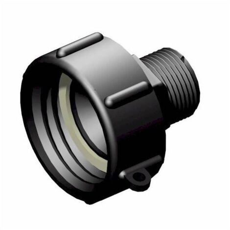 Raccord femelle 2" S60x6 - male 1" pas gaz