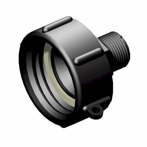 Raccord femelle 2" S60x6 - male 3/4" pas gaz