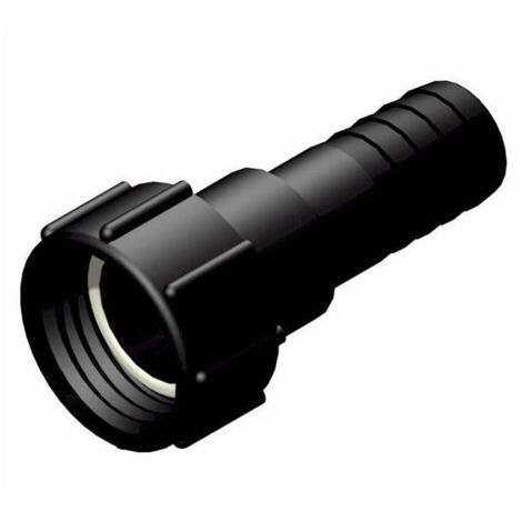 Raccord femelle 2" S60x6 - male cannelée droit Ø 38mm