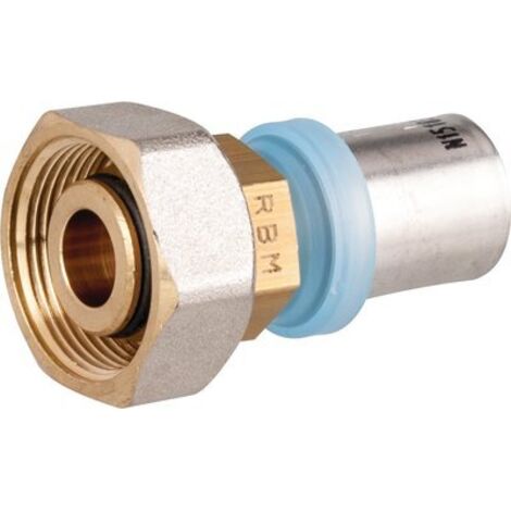 Raccord femelle pour multicouche à sertir - RBM - 16 x 2