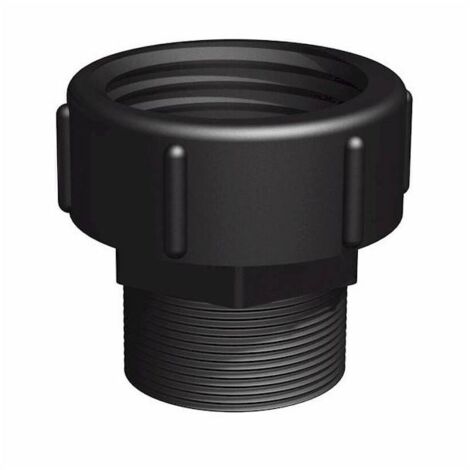 Raccord femelle S75x6 vers mâle 2'' BSP – Polypropylène haute qualité – Résistance chimique et UV – Installation facile sans outillage – CPP