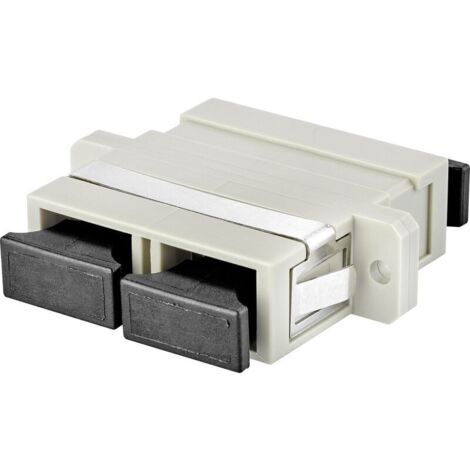 Raccord fibre optique beige – 1 pièce – référence A880002 – compatible FTTH et réseaux télécoms