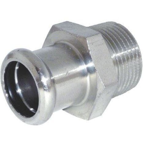 Raccord fileté 187 InoxPres®-187114035 - Raccorderie Metalliche