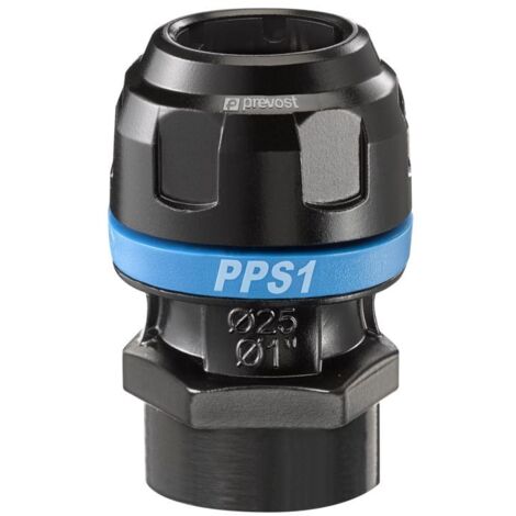 Raccord fileté Aluminium PREVOST, filetage G1, dia. 25mm ( Prix pour 1 )