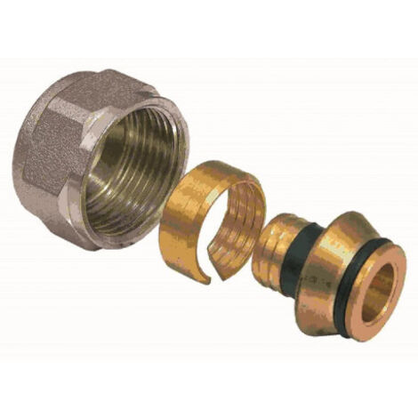 Raccord fileté euro-cône 20 femelle 20x27 19030 - MULTITUBO SYSTEMS
