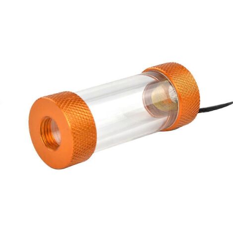Raccord fileté intérieur G1/4 pour filtre de refroidissement liquide pour ordinateur, en forme d'entonnoir fin
