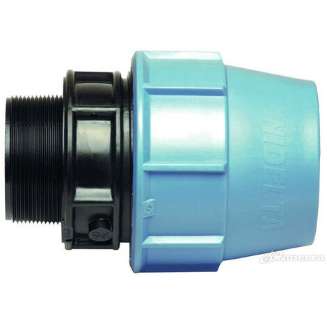 Raccord fileté mâle diametre 32 - 3/4 pouce -raccord a compression - UNIDELTA