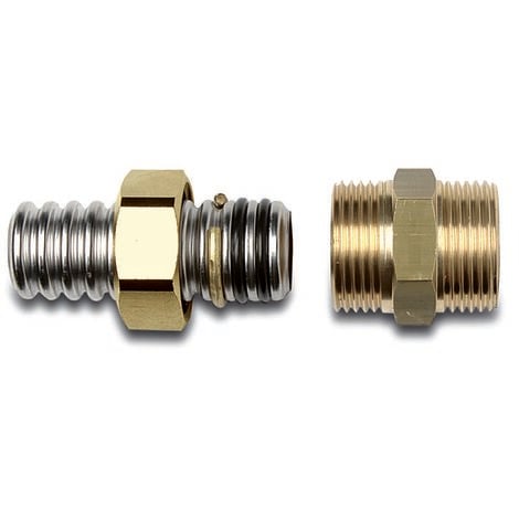 FERRARI SRL Raccord fileté solaire avec accouplement rapide et double joint torique dn15x3/4 "m