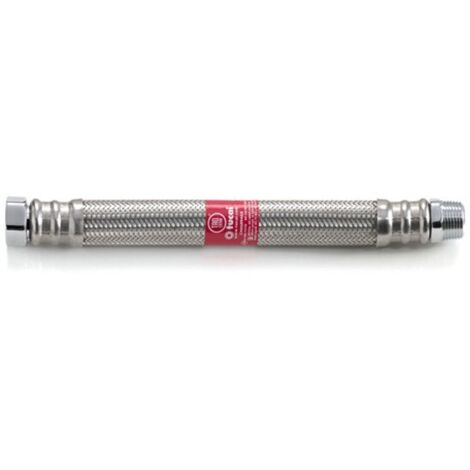 RACCORD FLEX EN ACIER INOXYDABLE M-H 3/4 EXT - 40 CM