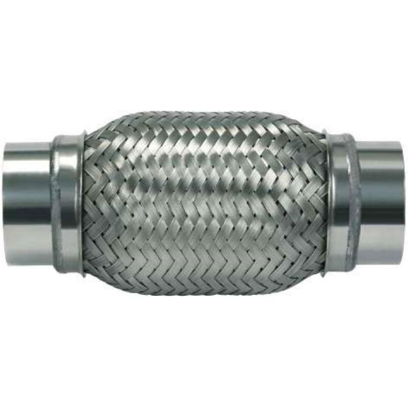 Raccord flexible Echappement type b - L150 - D51.5 - Avec sorties Inox soudees